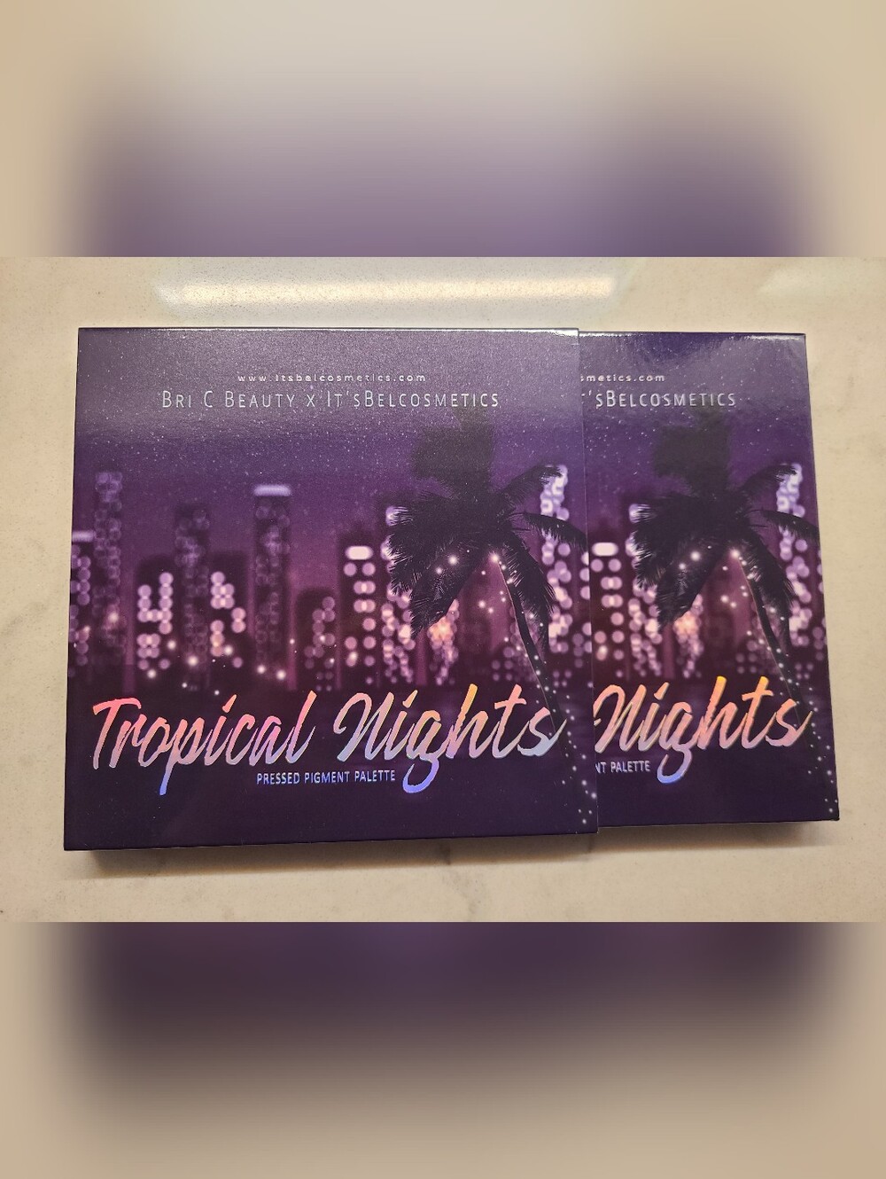 Bri C Beauty X It's Bel Cosmetics TROPICAL NIGHTS Eyeshadow Palette - Picture 5 of 7